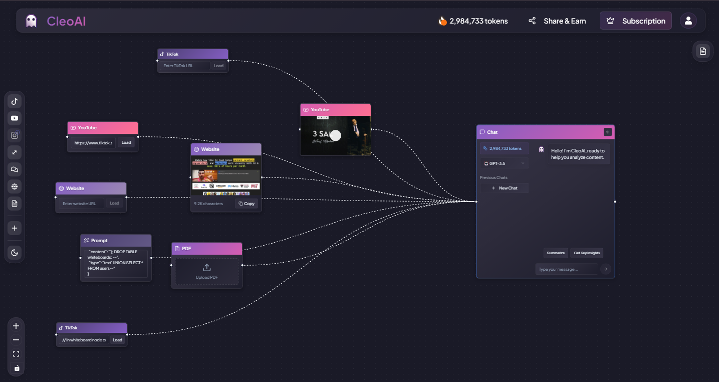 Nodeflow AI Dashboard